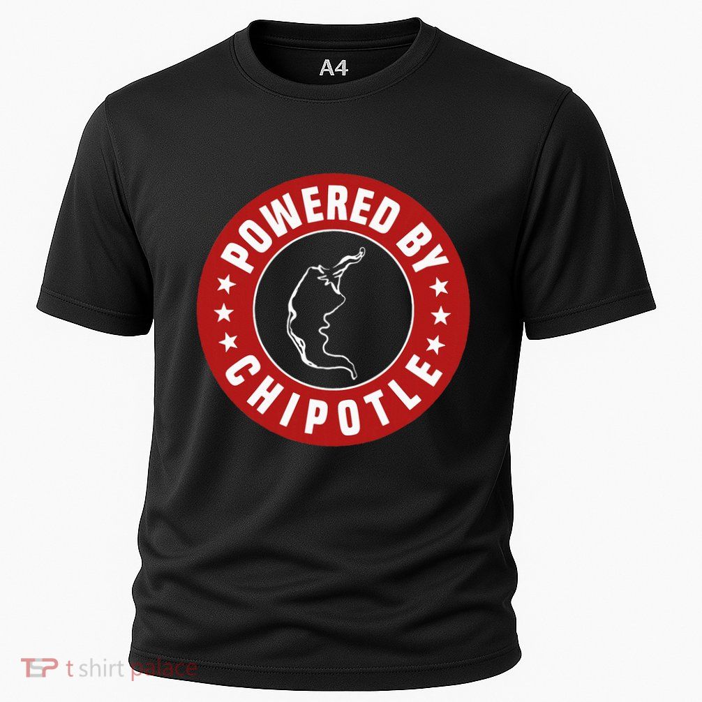 Powered By Chipotle Design Chili Pepper Performance Shirt