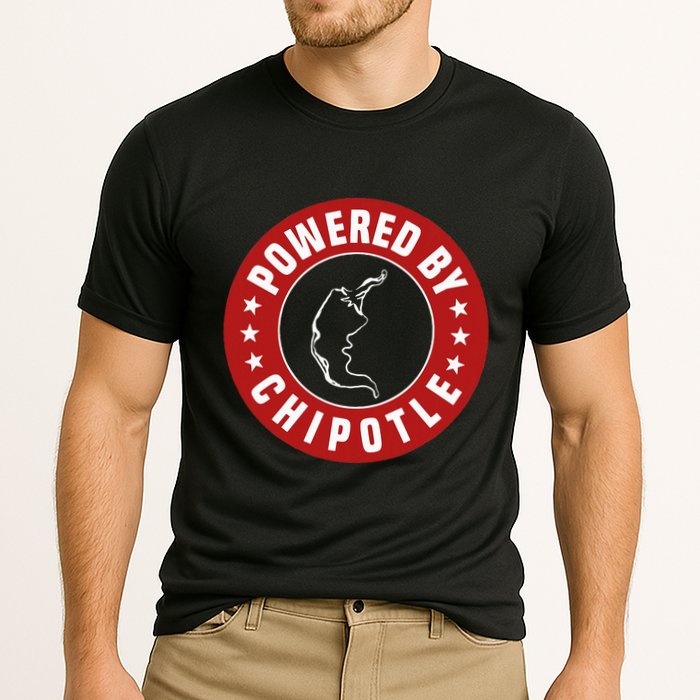 Powered By Chipotle Design Chili Pepper Performance Shirt