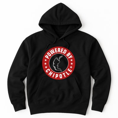 Powered By Chipotle Design Chili Pepper Hoodie