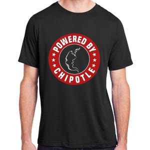 Powered By Chipotle Design Chili Pepper Adult ChromaSoft Performance T-Shirt