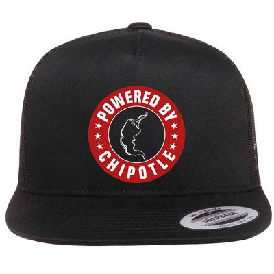 Powered By Chipotle Design Chili Pepper Flatbill Hat