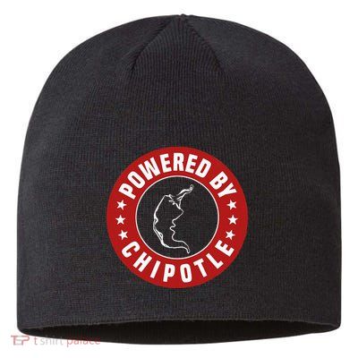 Powered By Chipotle Design Chili Pepper Sustainable Beanie