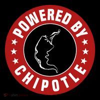 Powered By Chipotle Design Chili Pepper Premium T-Shirt