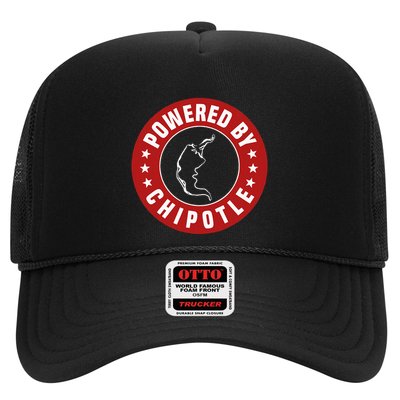 Powered By Chipotle Design Chili Pepper Trucker Hat
