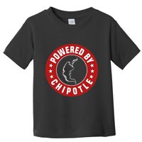 Powered By Chipotle Design Chili Pepper Toddler T-Shirt