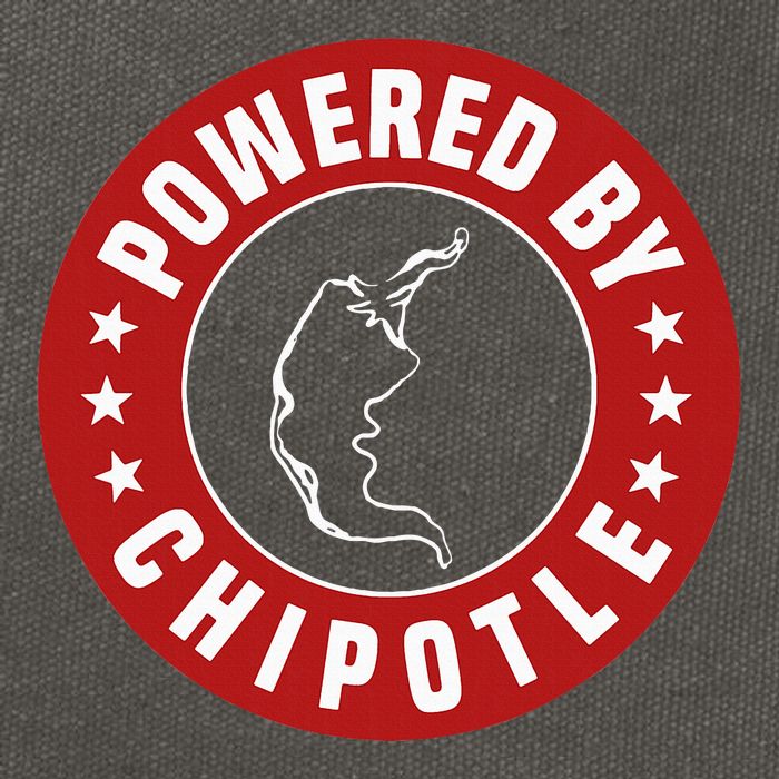 Powered By Chipotle Design Chili Pepper Cotton Canvas Backpack