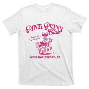 Pink Boots Cowgirl Western Pony Club T-Shirt