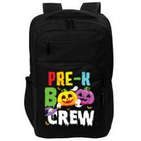 Prek Boo Crew Ghost Pumpkin Halloween Costume Teacher Kids Impact Tech Backpack