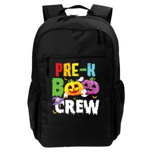 Prek Boo Crew Ghost Pumpkin Halloween Costume Teacher Kids Daily Commute Backpack