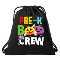 Prek Boo Crew Ghost Pumpkin Halloween Costume Teacher Kids Drawstring Bag