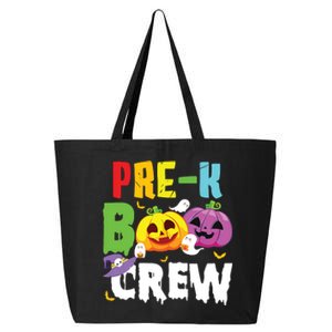 Prek Boo Crew Ghost Pumpkin Halloween Costume Teacher Kids 25L Jumbo Tote