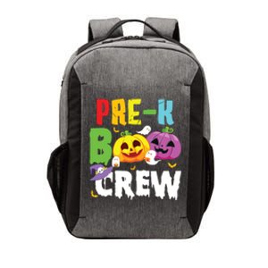 Prek Boo Crew Ghost Pumpkin Halloween Costume Teacher Kids Vector Backpack