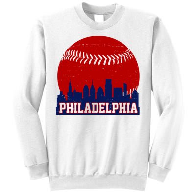 Philadelphia Baseball City Skyline Sweatshirt