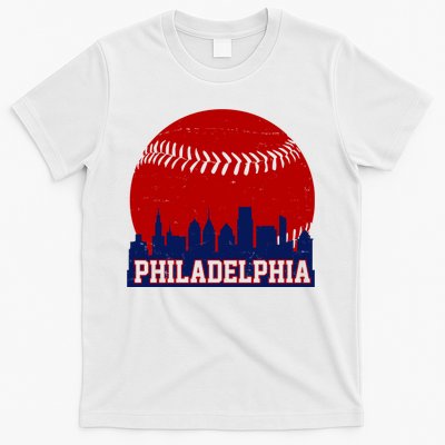 Philadelphia Baseball City Skyline T-Shirt