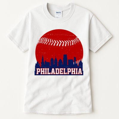 Philadelphia Baseball City Skyline Tall T-Shirt