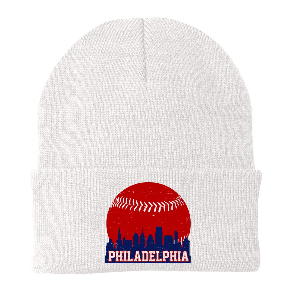 Philadelphia Baseball City Skyline Beanie