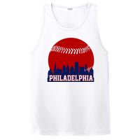 Philadelphia Baseball City Skyline PosiCharge Competitor Tank