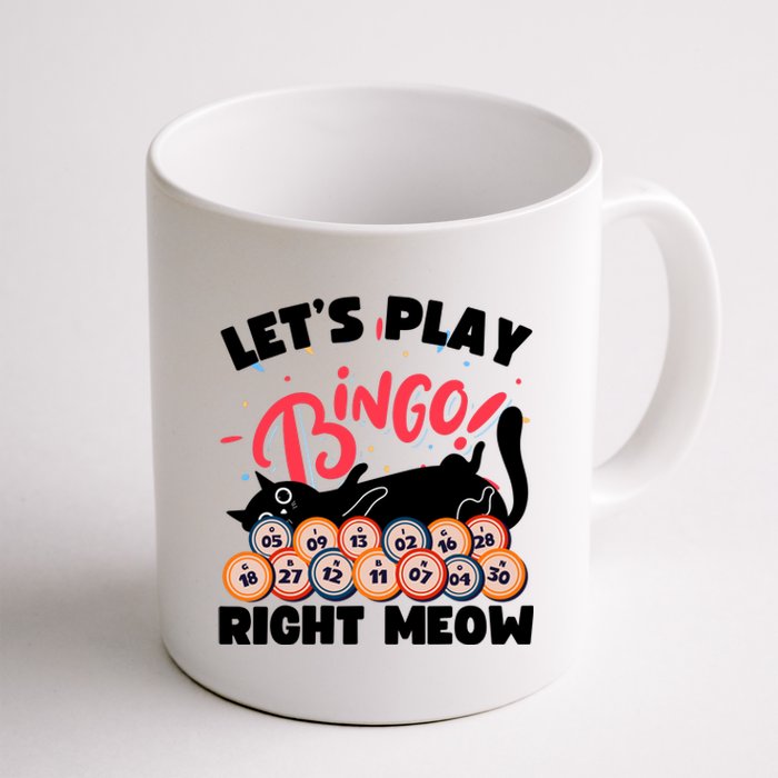 Play Bingo & Cat Bingo Player Gambling Bingo Coffee Mug