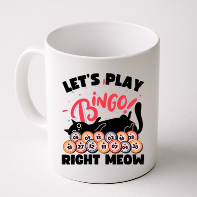 Play Bingo & Cat Bingo Player Gambling Bingo Coffee Mug