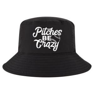 Pitches Be Crazy Softball Baseball Cool Comfort Performance Bucket Hat