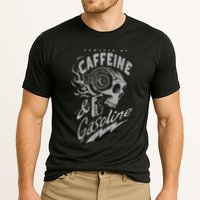 Powered By Caffeine And Gasoline Performance Shirt