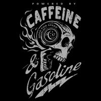 Powered By Caffeine And Gasoline 16 in Basic Backpack