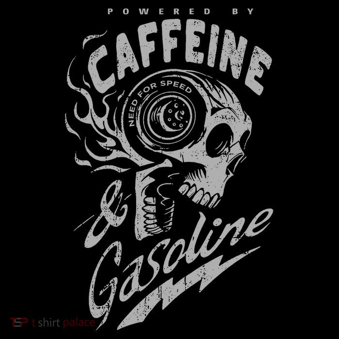 Powered By Caffeine And Gasoline Sustainable Knit Beanie