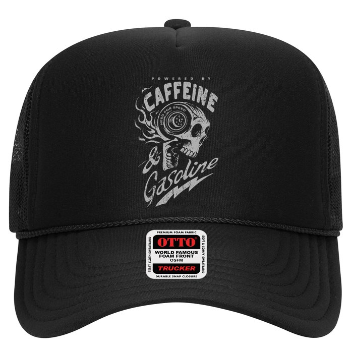 Powered By Caffeine And Gasoline Hat