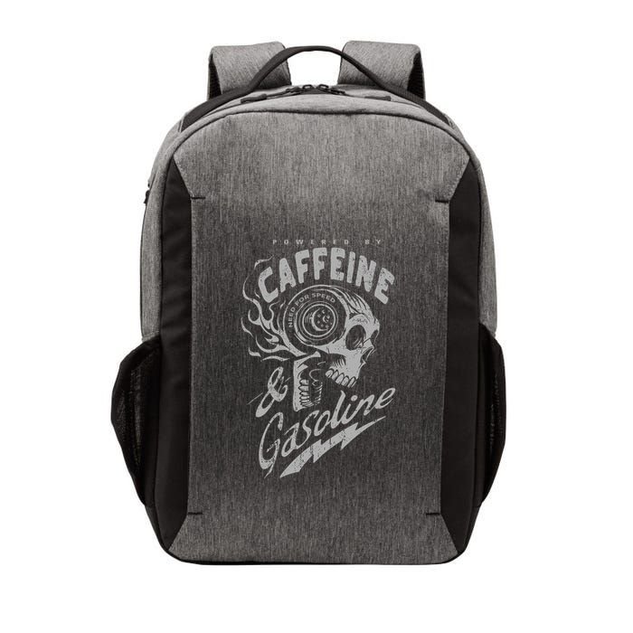 Powered By Caffeine And Gasoline Vector Backpack