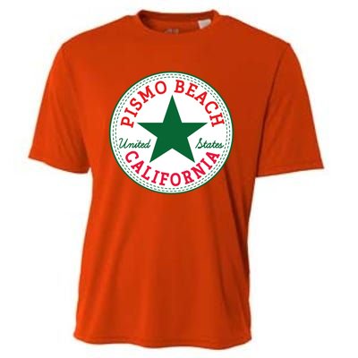 Pismo Beach California Usa Unites States Surfer Outfit Gift Cooling Performance Crew T-Shirt