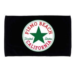 Pismo Beach California Usa Unites States Surfer Outfit Gift Microfiber Hand Towel