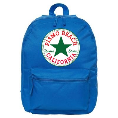 Pismo Beach California Usa Unites States Surfer Outfit Gift 16 in Basic Backpack