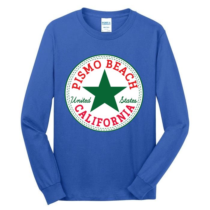 Pismo Beach California Usa Unites States Surfer Outfit Gift Tall Long Sleeve T-Shirt