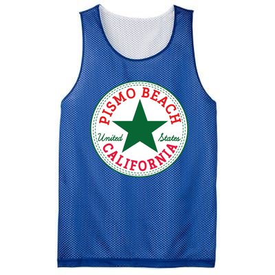 Pismo Beach California Usa Unites States Surfer Outfit Gift Mesh Reversible Basketball Jersey Tank