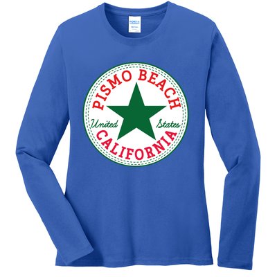 Pismo Beach California Usa Unites States Surfer Outfit Gift Ladies Long Sleeve Shirt