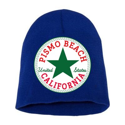 Pismo Beach California Usa Unites States Surfer Outfit Gift Short Acrylic Beanie