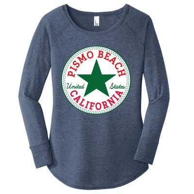 Pismo Beach California Usa Unites States Surfer Outfit Gift Women's Perfect Tri Tunic Long Sleeve Shirt