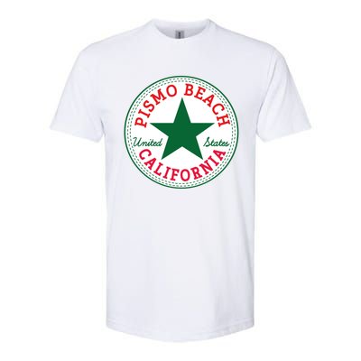 Pismo Beach California Usa Unites States Surfer Outfit Gift Softstyle CVC T-Shirt