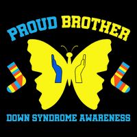 Proud Brother Down Syndrome Awareness Flatbill Hat