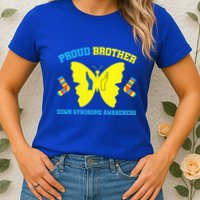 Proud Brother Down Syndrome Awareness Womens T-Shirt