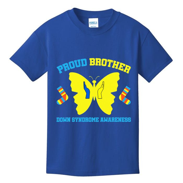 Proud Brother Down Syndrome Awareness Kids T-Shirt