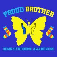 Proud Brother Down Syndrome Awareness Kids T-Shirt