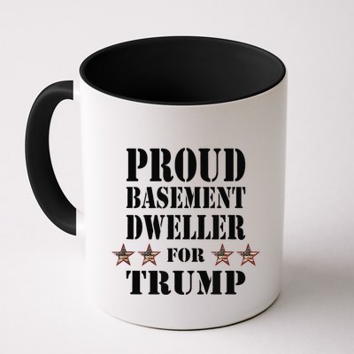 Proud Basement Dweller For Trump For President Mug