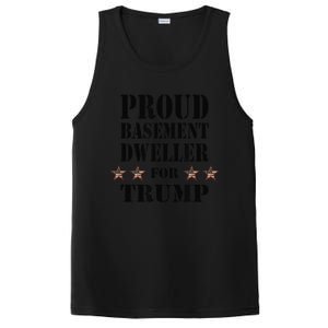 Proud Basement Dweller For Trump For President PosiCharge Competitor Tank