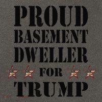 Proud Basement Dweller For Trump For President Cotton Canvas Backpack