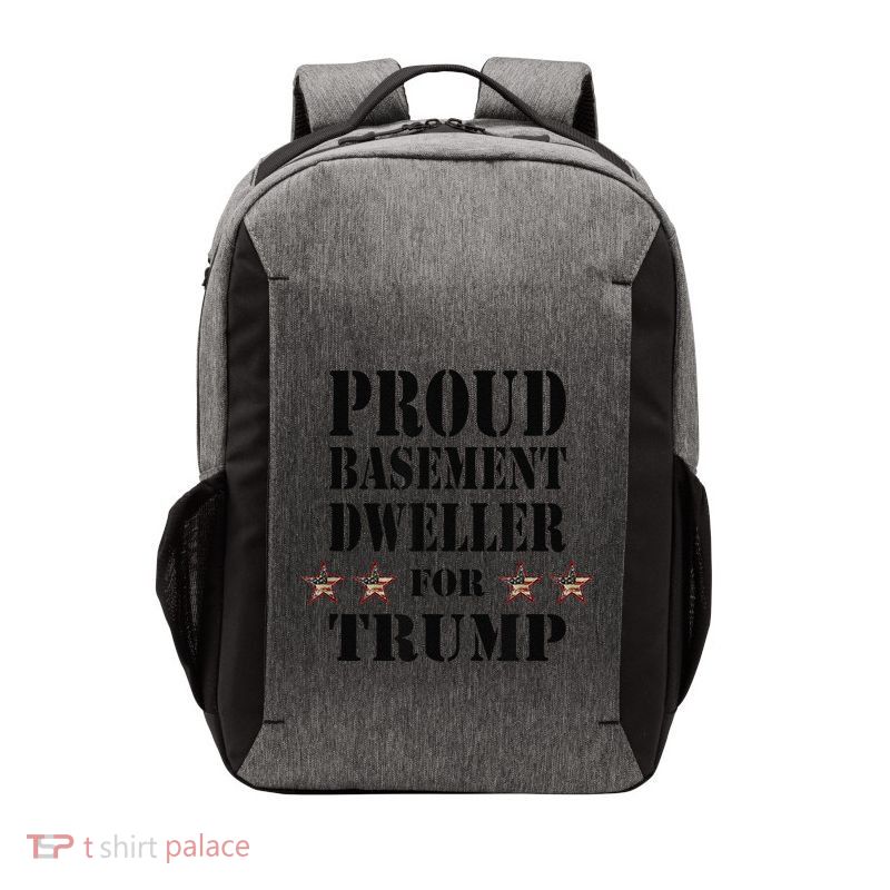 Proud Basement Dweller For Trump For President Vector Backpack