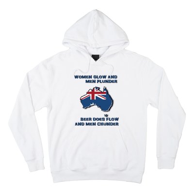 Plunder Beer Does Flow And Chunder Hoodie