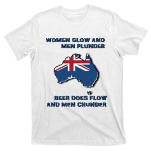 Plunder Beer Does Flow And Chunder T-Shirt