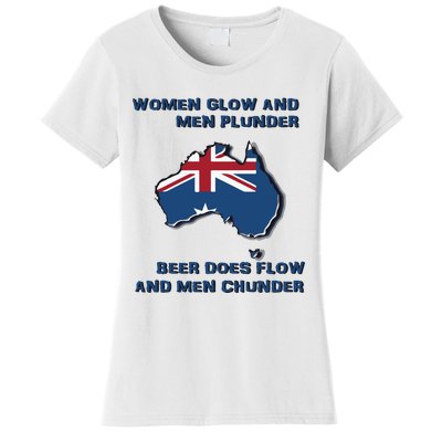 Plunder Beer Does Flow And Chunder Women's T-Shirt