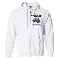 Plunder Beer Does Flow And Chunder Full Zip Hoodie